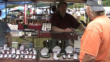2009 Gilsum NH Rock show -Toveco jewelry 